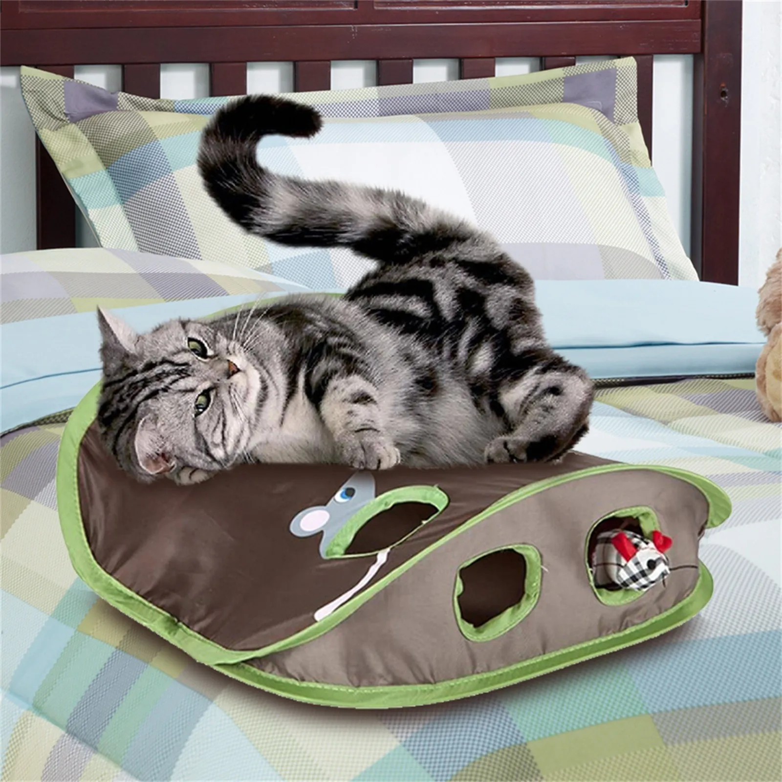 Игрушки для игр в виде кошек полузакрытый конур британском стиле мячи скрытой