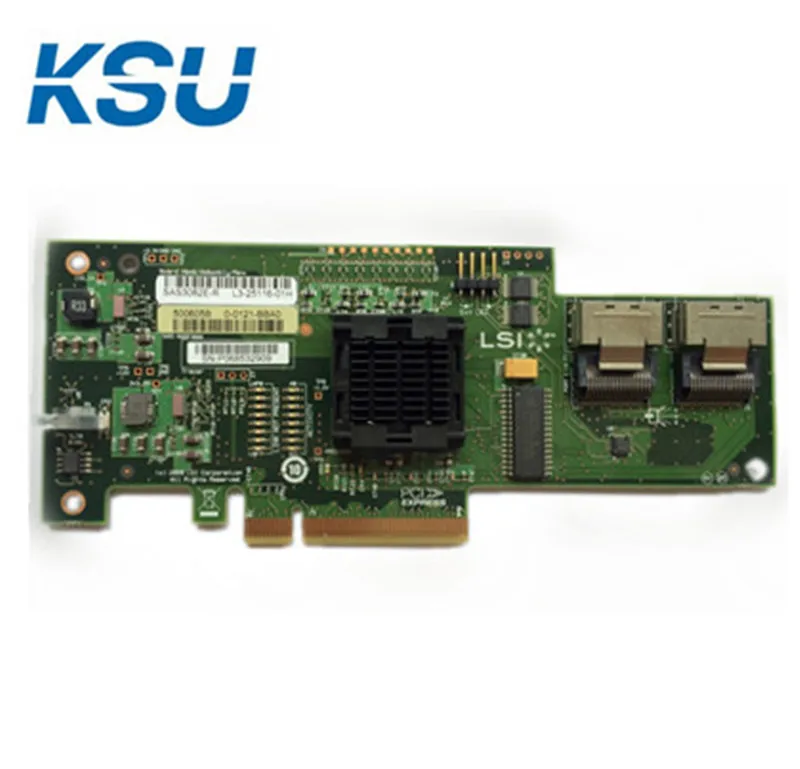 Карта адаптера для RAID-карты intel ServeRAID BR10i LSI SAS 3082E-R 44E8690 raid-карты RAID 0 \ 1 | Компьютеры и