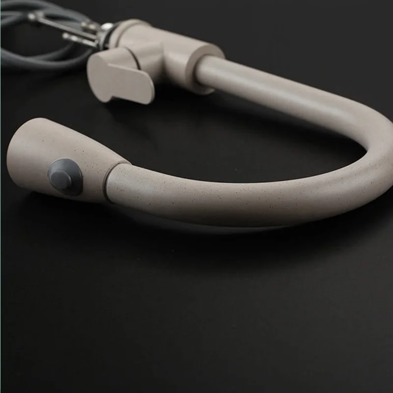 Ласо краска кухонный кран 304 Нержавеющая сталь для горячей и холодной воды