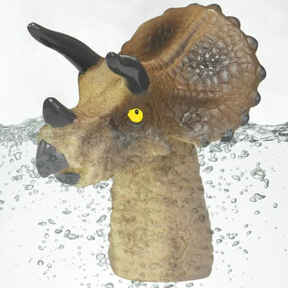 Новинка 5 шт. мини мультяшный реалистичный дракон динозавр фотоэлемент пальца