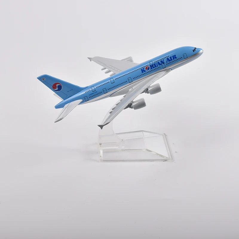 Пачка JASON 16 см корейский Аэробус 380 модель самолета литая под давлением