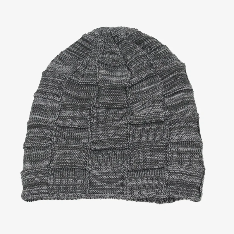 Зимние мужские шапки вязаные теплые толстые мягкие облегающие зимние аксессуары