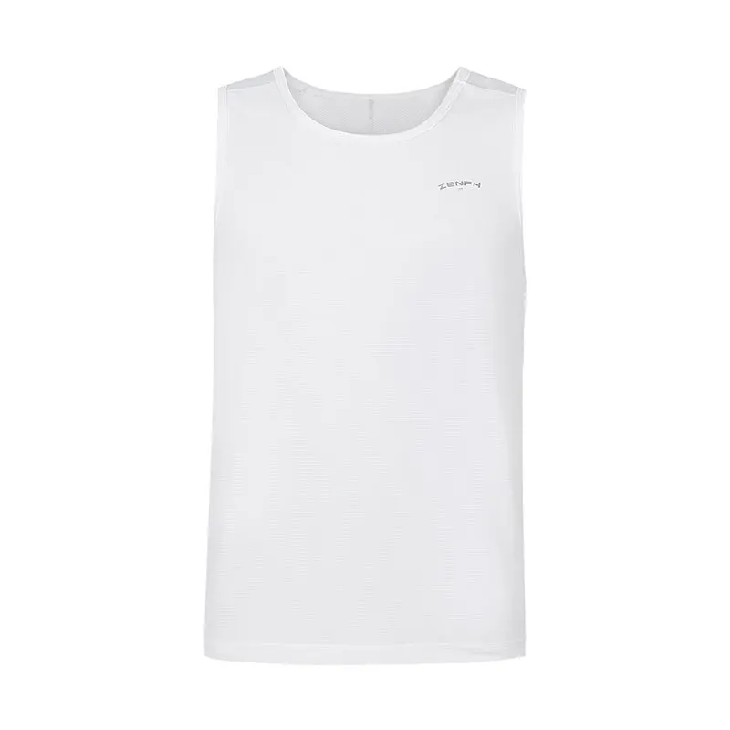 Zenph Running Vest Quick Dry Sleeveless Slim Breathable Fitness Tank Tops Balck and White S-XXL Sport GYM Singlet | Спорт и