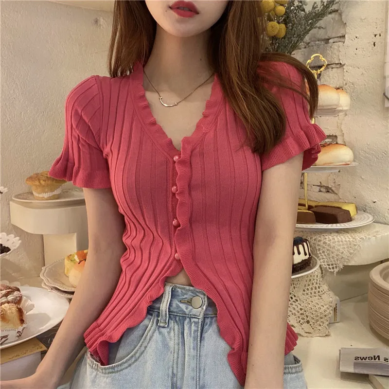 Gagarich/облегающая трикотажная футболка в стиле пэчворк с v образным вырезом и