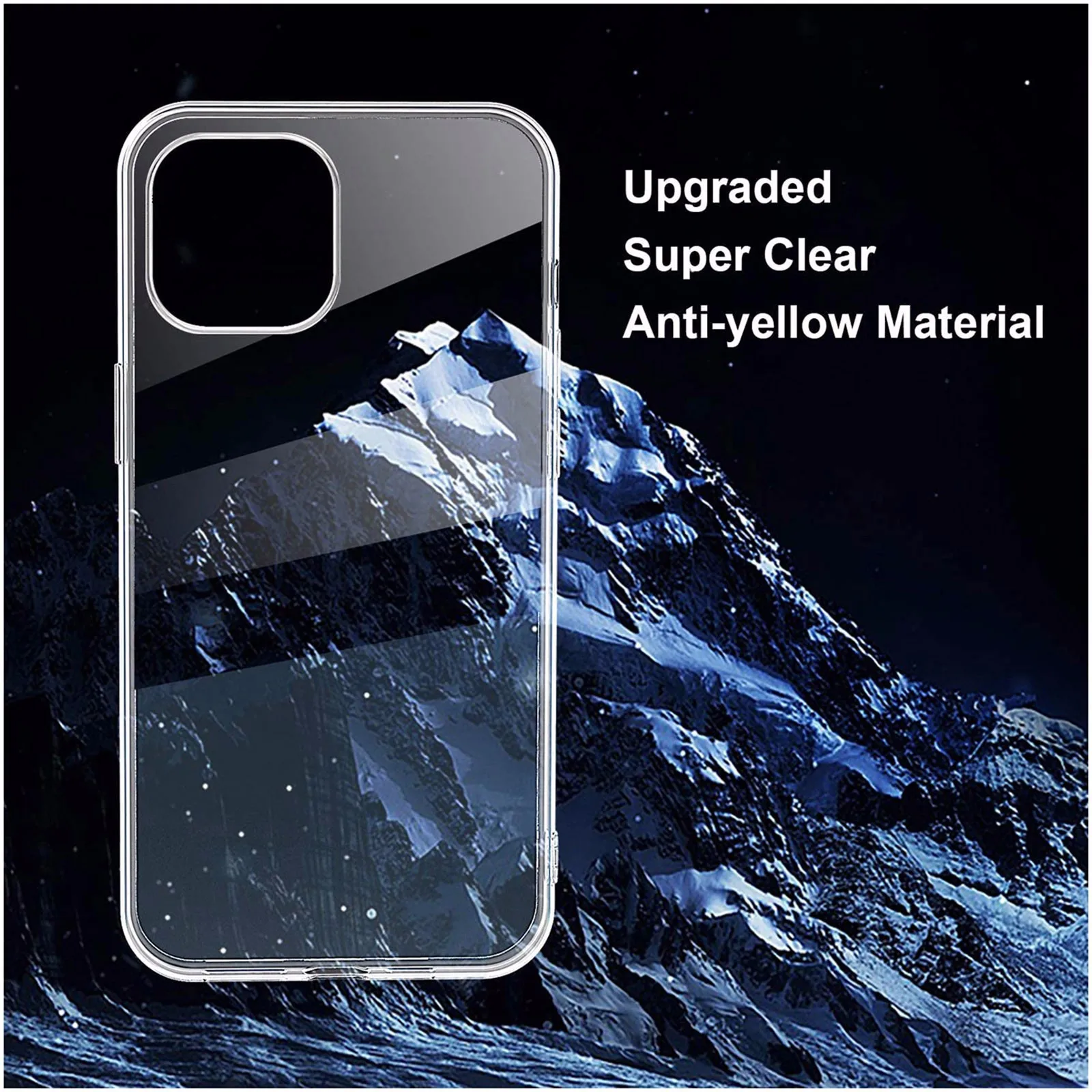 Чехол для iPhone 11 тонкий прозрачный мягкий чехол из ТПУ с поддержкой беспроводной