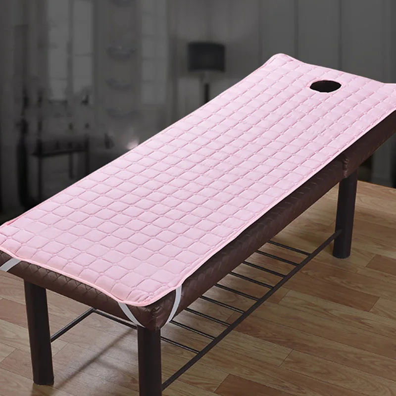 Solid Beauty Salon Massage Table Bed Sheet Skin-Friendly SPA Treatment Cover with Breath Hole 185*70cm | Дом и сад