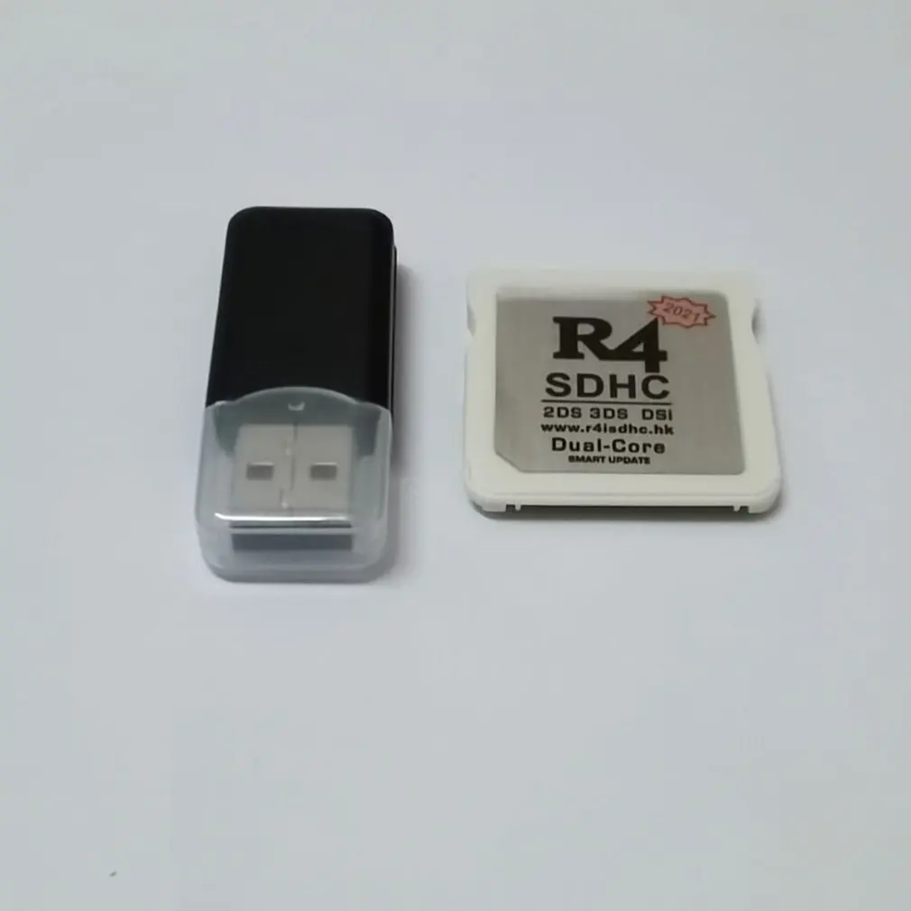 

R4 SDHC Adapter Secure Digital Memory Card Burning Card Game Card Flashcard Durable Material Compact And Portable Flashcard