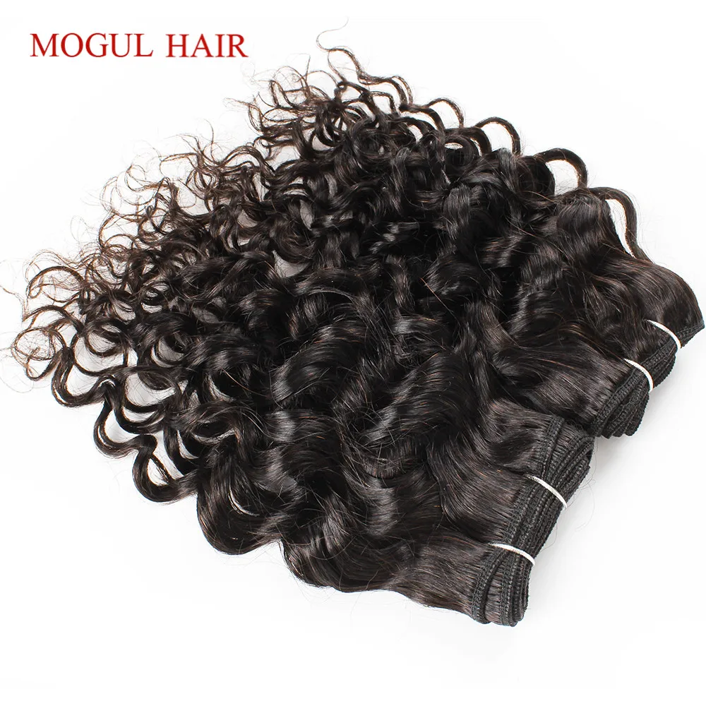MOGUL волосы 4/6 пряди 50 г/шт. T 1B 27 темный корень медовый блонд Омбре бразильские волнистые человеческие волосы Remy короткие Боб Стиль