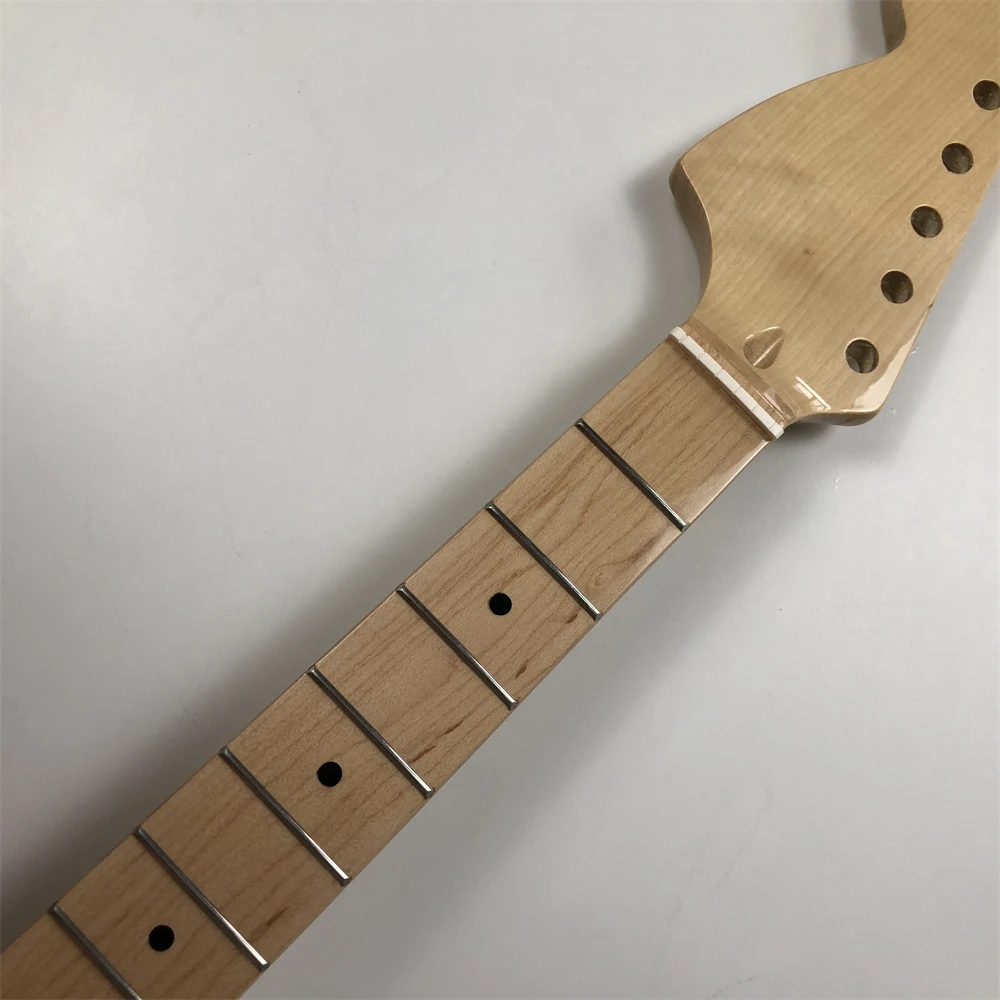 

Обратная большая головка гриф гитары Клен 22 лад Fretboard точка инкрустация блеск DIY