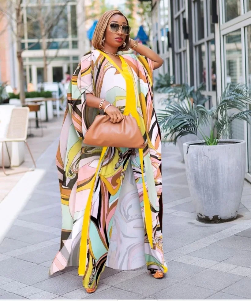 Комплект из 2 предметов Женская африканская одежда Африканский Дашики новый