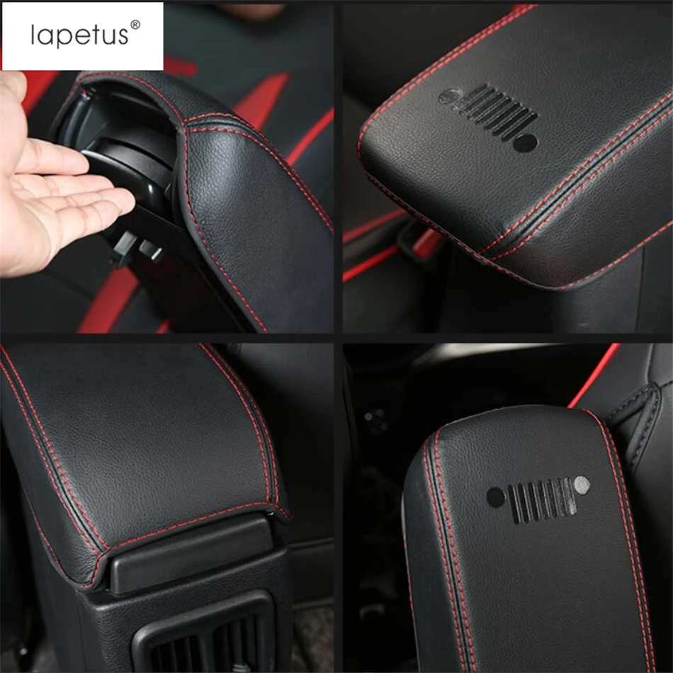 Аксессуары Lapetus подходят для Jeep Compass центральная консоль сиденье подлокотник коробка защитная накладка литьевая крышка комплект отделка