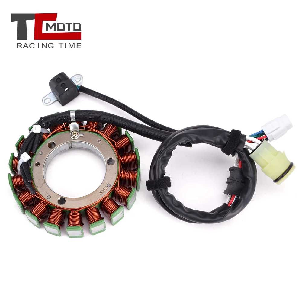 TCMOTO Motorcycle Magneto Stator Ignition Coil For Yamaha 5UH-81410-00 2P5-81410-00 5KM-81410-00 5GH-81410-00 5ND-81410-00