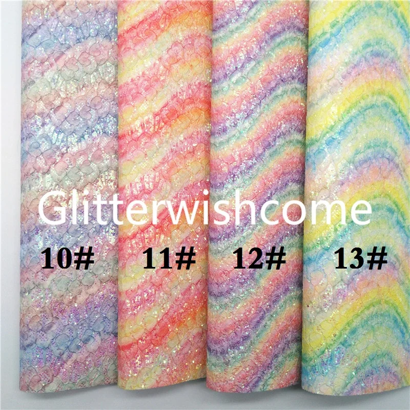 Ткань Glitterwishcome 21x29 см Размер A4 сетчатая блестящая ткань стрелка искусственная