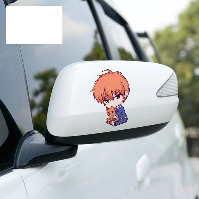 

For Fruits Basket Refrigerator Fine Decal Repair Car Sticker Funny Vinyl Material Occlusion Scratch Decoration KK13*6cm