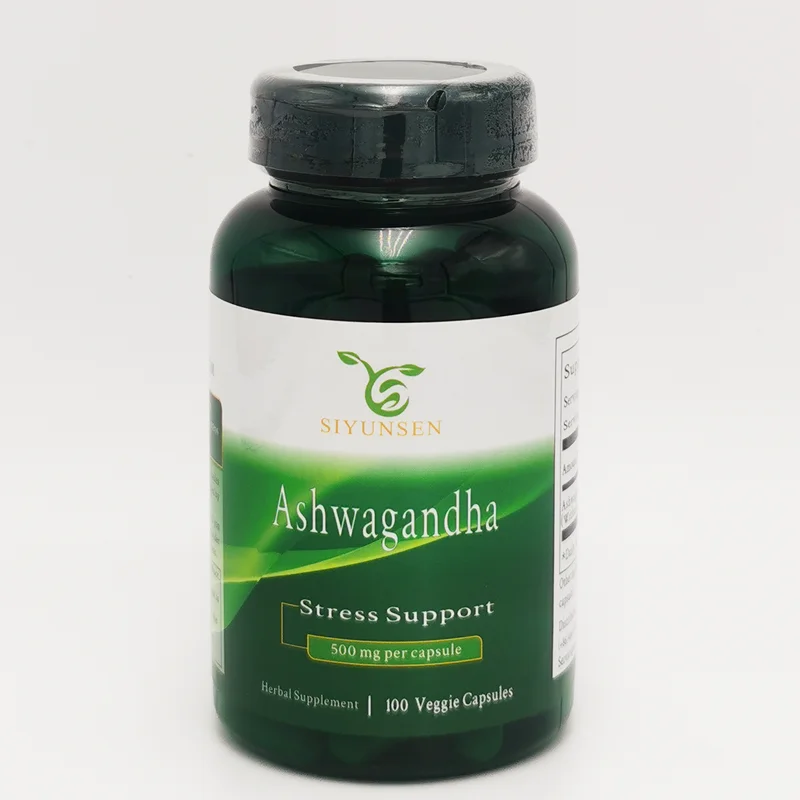 Ashwagandha,Ашваганда, 500 мг, 100 вегетарианских капсул, снятие стресса, иммунитет, сбалансированный уровень энергии, поддержка настроения, аюрведический травяной адаптоген