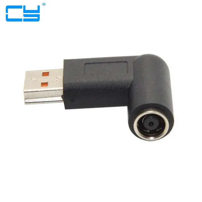 

DC 7.9*5.4mm DC Jack para USB Carregador Adaptador De Alimentacao Especial 90 graus em angulo para lenovo yoga3 pro yoga 3 4 11