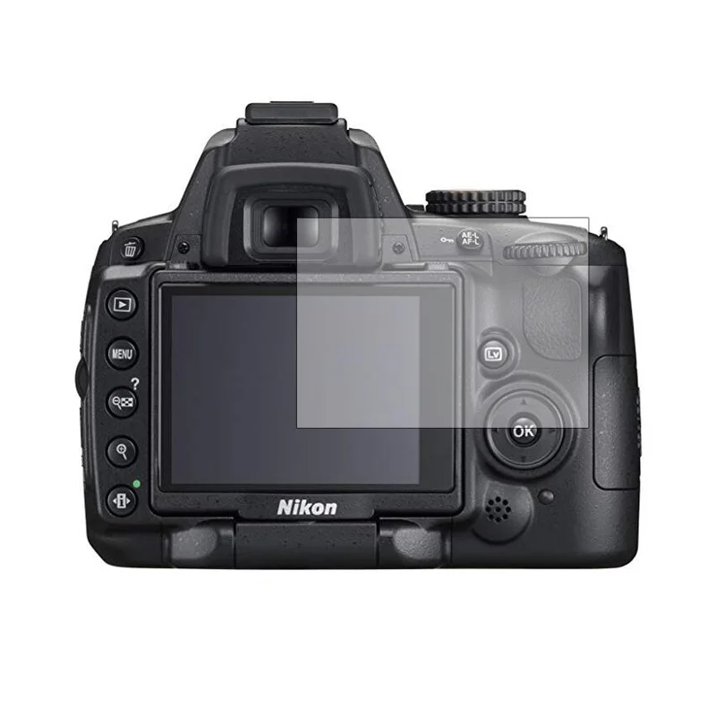 Защитное покрытие из закаленного стекла для Nikon D5000 DSLR камеры ЖК экран Защитная