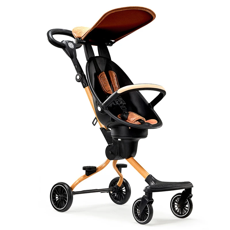 Baby Stroller Lightweight Folding High Landscape Two-way Stroller Baby Stroller Hot Mom Baby Carriage  Baby Car Trolley