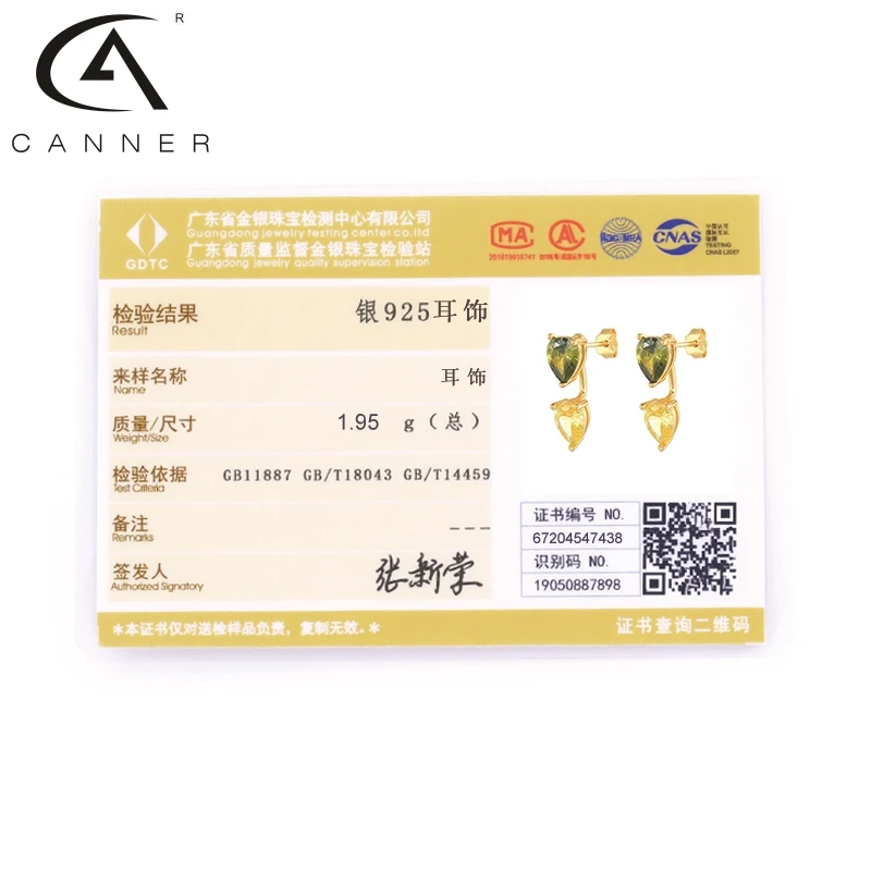 

CANNER Small Water Drop Zircon Earrings For Women 925 Silver Jewelry Ear Piercing Stud Earrings Girl Pendientes Jewelry Kolczyki