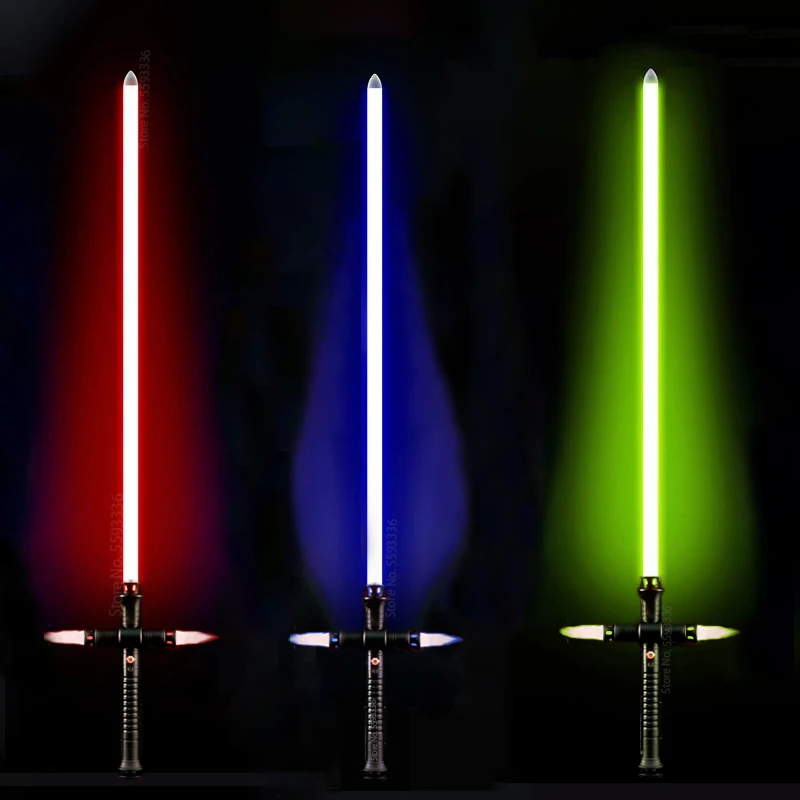 

Shining Lightsaber Sword Stick Force Dueling Led Lightsaber With Foc Lock Up Metal Hilt Blaster Sound Lightsaber Luminous Toy