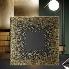 HD Роскошные простые абстрактные золотые зерна фотообои художественные картины постер печать Куадрос гостиная украшение для дома