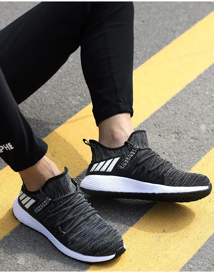 Защитные рабочие ботинки для мужчин легкие дышащие защитные стальные ботильоны