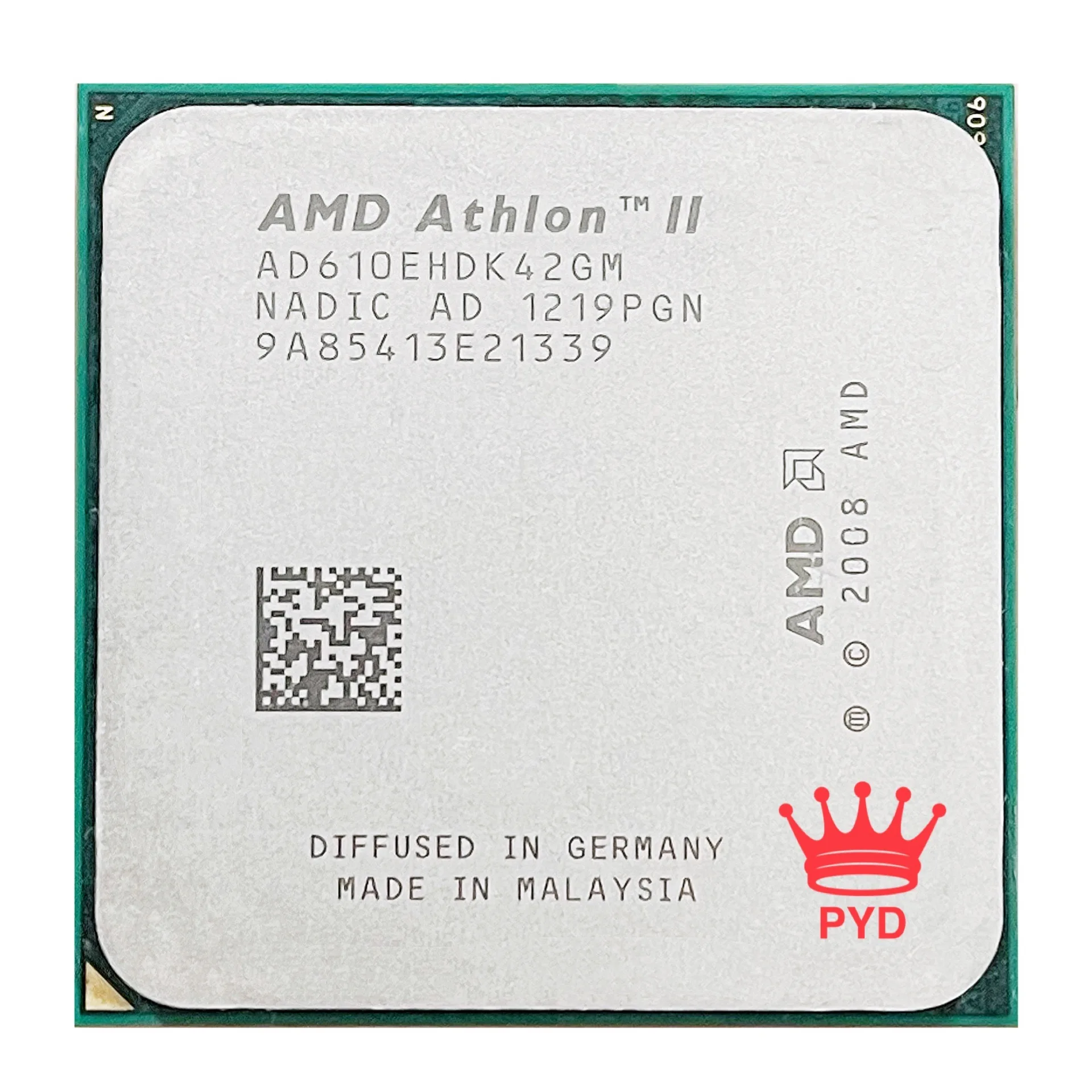 AMD Athlon II X4 610E 2 4 ГГц Quad Core Процессор процессор AD610EHDK42GM гнездо AM3|Процессоры| |