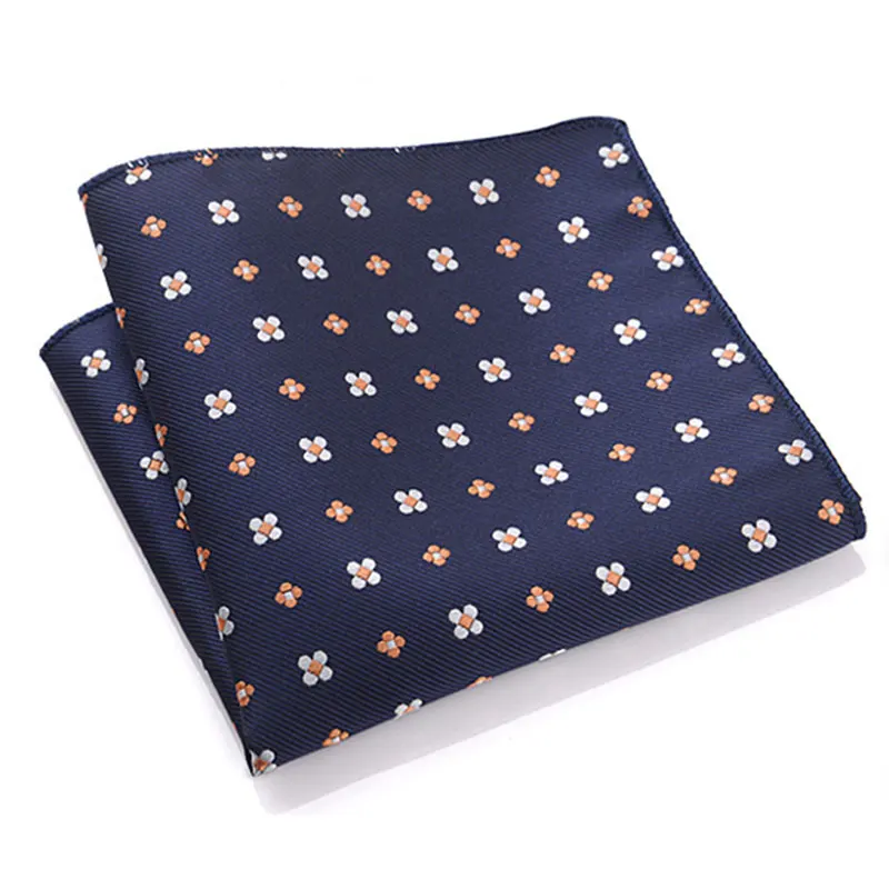 Fashion New Vintage Men Floral Print Pocket Square British Design Handkerchief Chest Towel Suit Accessories Man | Аксессуары для