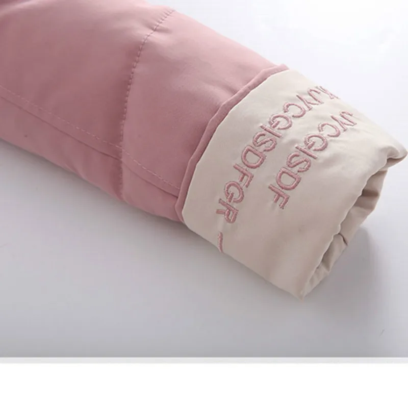 Детская зимняя куртка новинка 2019 модная парка для девочек детские теплые длинные