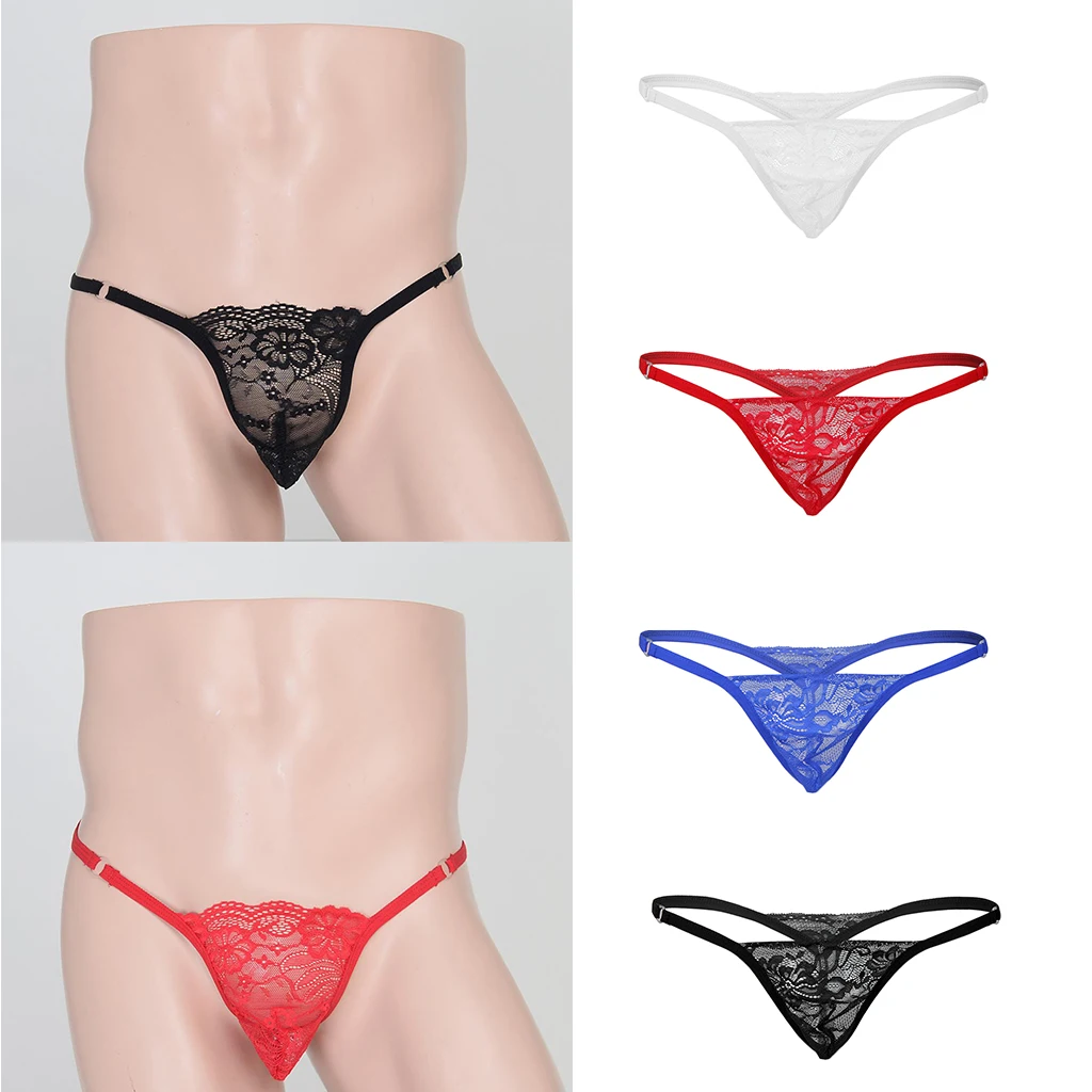 Мужские Трусы-стринги с низкой посадкой цвет в ассортименте |