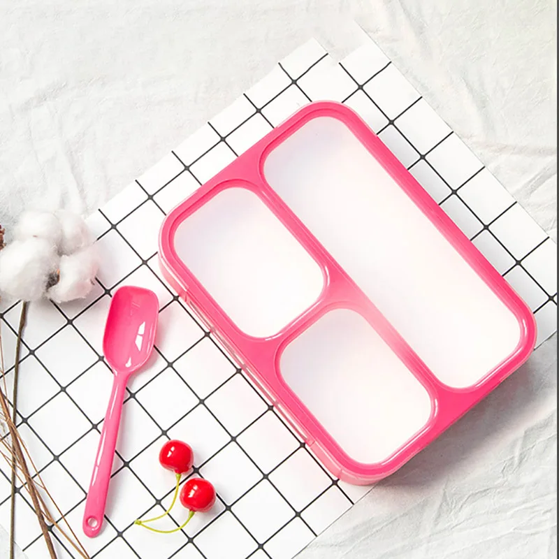 MICCK Ланч бокс для детей Microwavable контейнер еды отсеки хранения герметичные