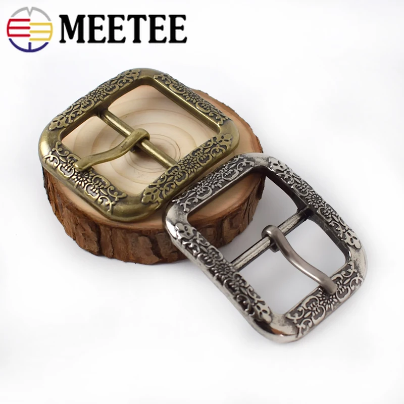 Пряжки для ремня из латуни винтажный античный серебряный 35 мм 2/5 шт. | Дом и сад