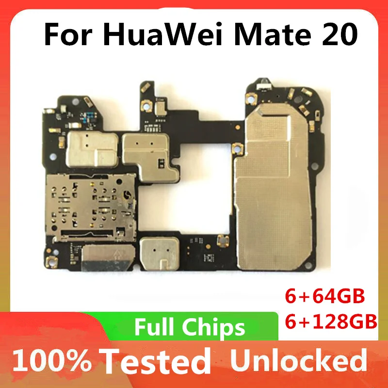 Заводская разблокированная материнская плата для HuaWei Mate 20 оригинальная