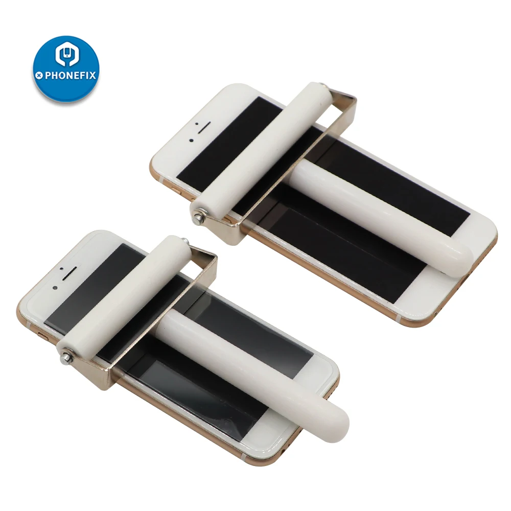 8/10CM Metal Handle Silicone Roller Mobile Phone Screen Protector Film Pasting LCD OCA Tools | Инструменты