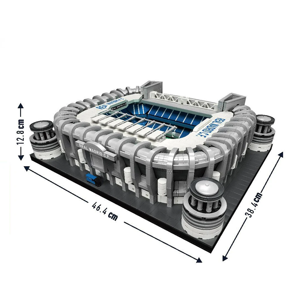 

New MOULD KING MOC Bernabeu Football Stadium Model Bricks DIY City Street View Series Building Blocks Boys Toys for Kids Gifts