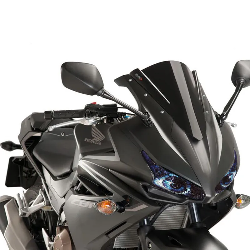 Мотоциклетные аксессуары защитная наклейка для фары передняя обтекатель HONDA CBR500R