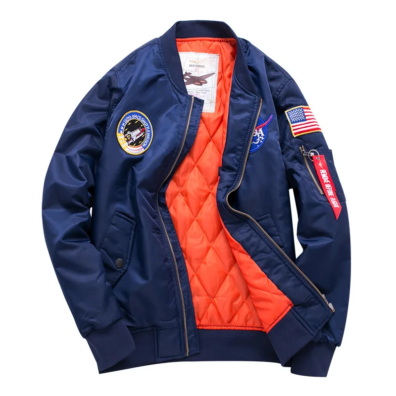 

Men's cotton jacket autumn and winter new thick hip-hop trendy