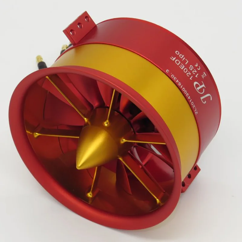Полностью металлический канальный вентилятор JP 120 мм двигатель 5060 KV750 подходит