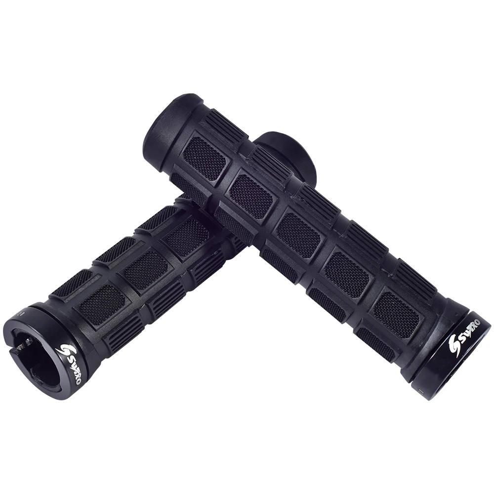 Ручки на руль велосипеда прочные противоударные резиновые противоскользящие