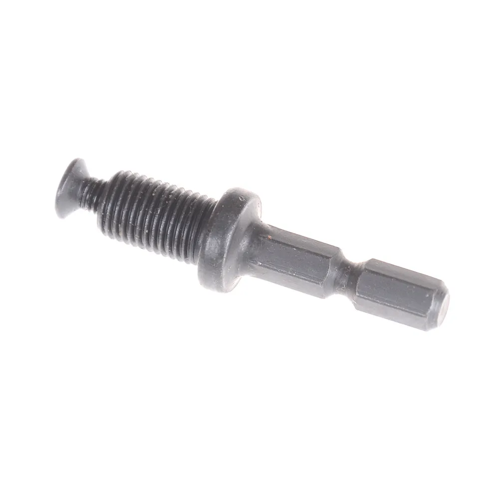 

Dia SDS Plus Round Shank Drill Chuck 1/4" Hex Shank Keyless Drill Bit Chuck Adapter Converter Thread Quick Change Tool
