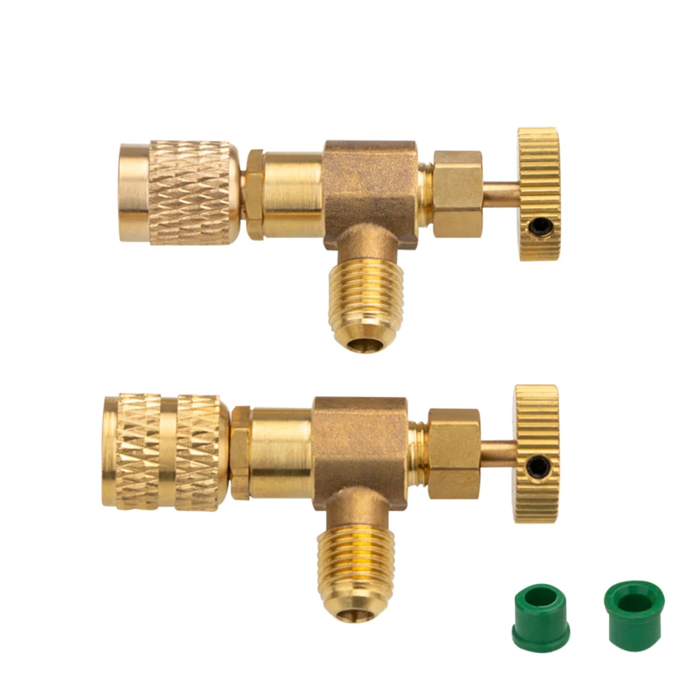High Quality Refrigeration Charging Air Conditioning Adapter For R410A R22 1/4" Liquid Safety Valve Hose Copper | Обустройство