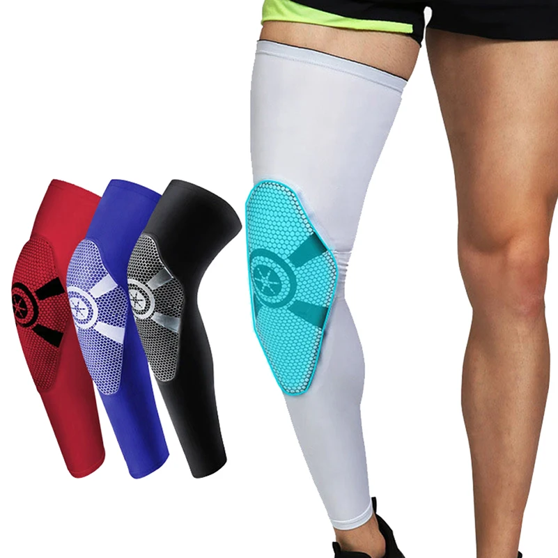 1 шт. спортивные наколенники эластичные поддерживающие защитные | Спорт и