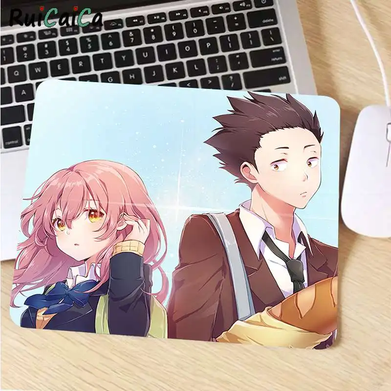 

RuiCaiCa My Favorite a shape of voice Koe No Katachi mouse pad gamer play mats Top Selling Wholesale Gaming Pad mouse