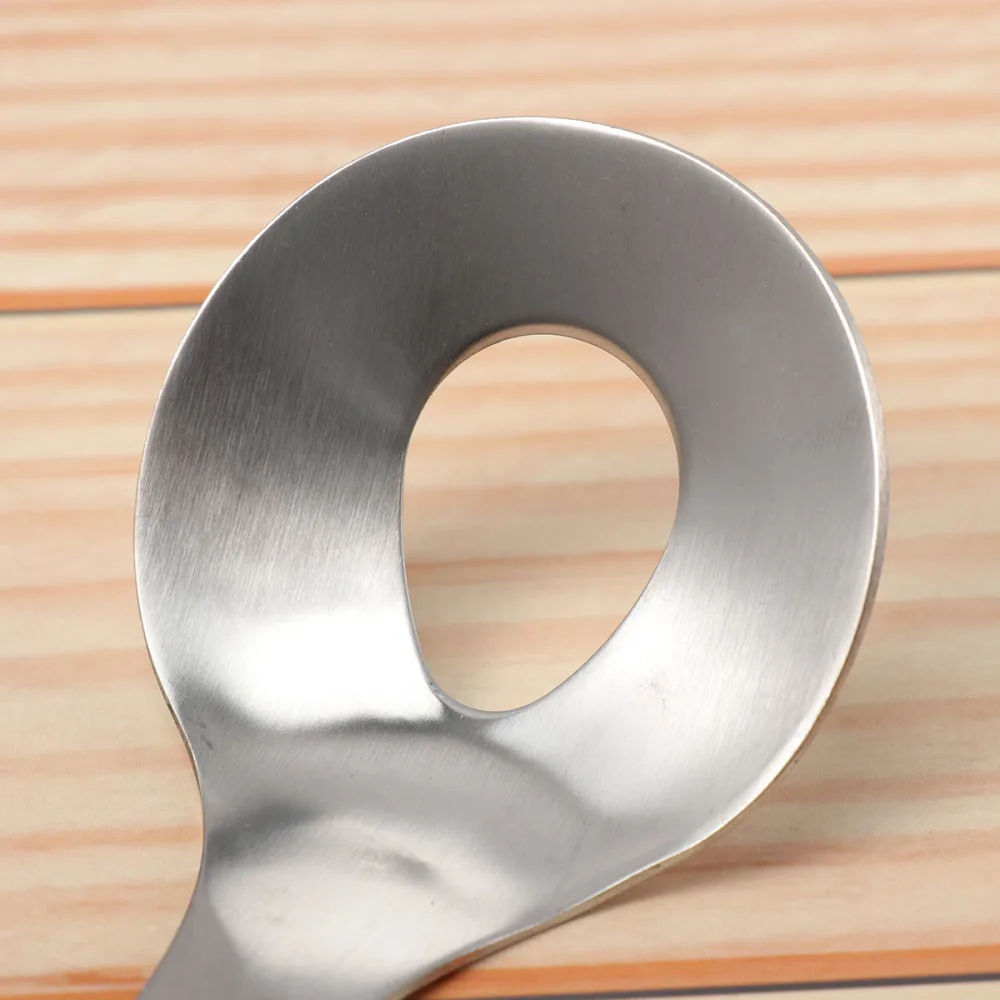 

1pc Kitchen Gadgets Meatball Spoon Meatball Maker Wood Handle 304 Stainless Steel for Home Restaurant