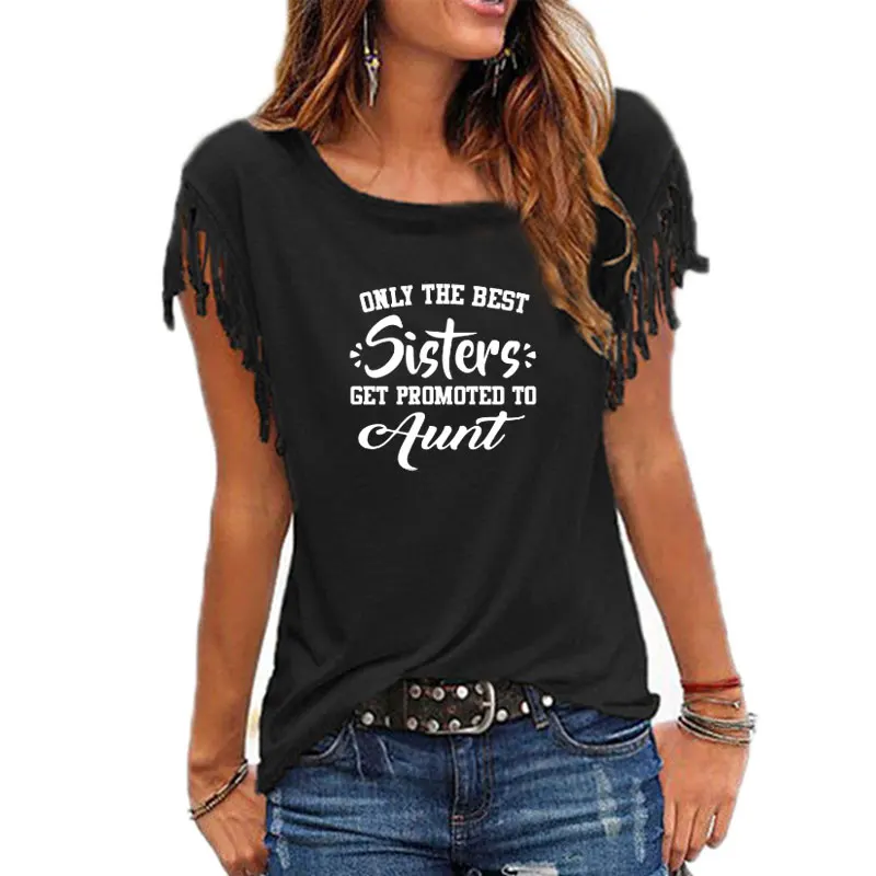 Футболка женская с надписью только лучшие сестры получают предложение