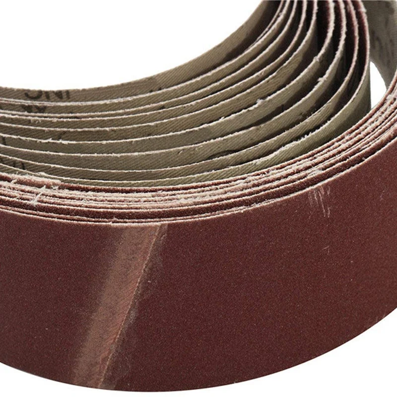 

7Pcs Abrasive Sanding Belts Band 120/240/320/400/600/800/1000 Grits Wood Grinding Sander Tools Aluminum Oxide 50X686mm