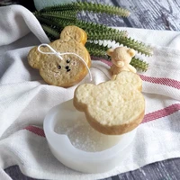 3d bear candle mold silicone mold for candle making diy handmade resin molds for plaster soy aroma wax soap mould a34562