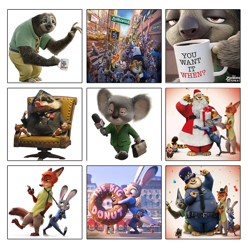 Набор для вышивки крестиком Сумасшедший зоопарк | Дом и сад