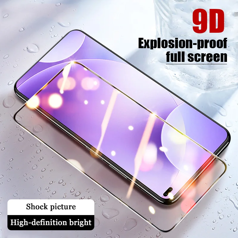 Защитная пленка для Xiaomi Redmi Note 5A Prime 9D закаленное стекло с черными краями 6 Pro 5 Plus 4X