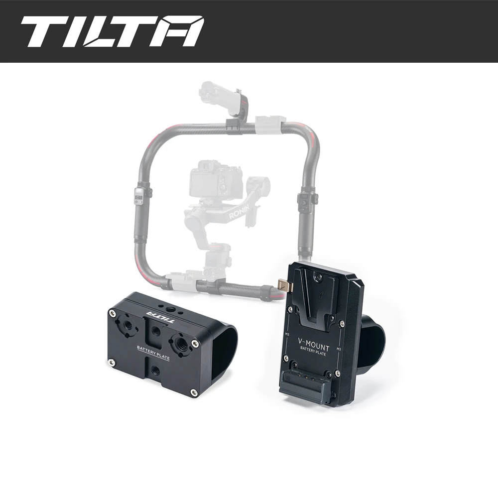 TILTA DJI RS2 TGA-RG-V Ring Grip V Mount Battery Plate TGA-RG-PM модуль питания для MOVI кольцо карданного